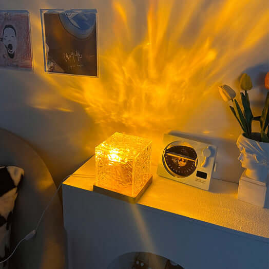 Dynamic Flame Tabletop Lamp - innerr glow