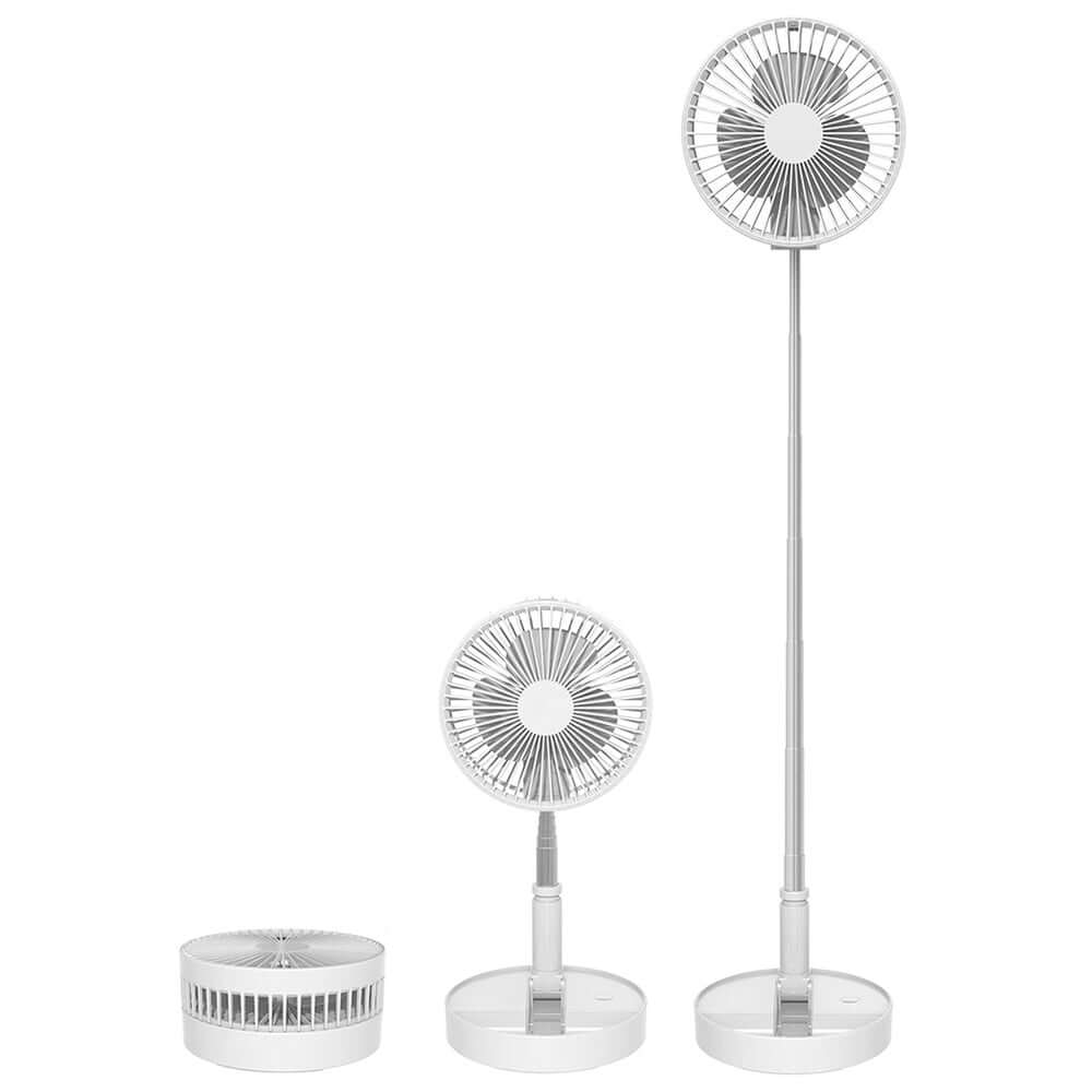 Telescopic USB Rechargeable Table Fan - innerr glow