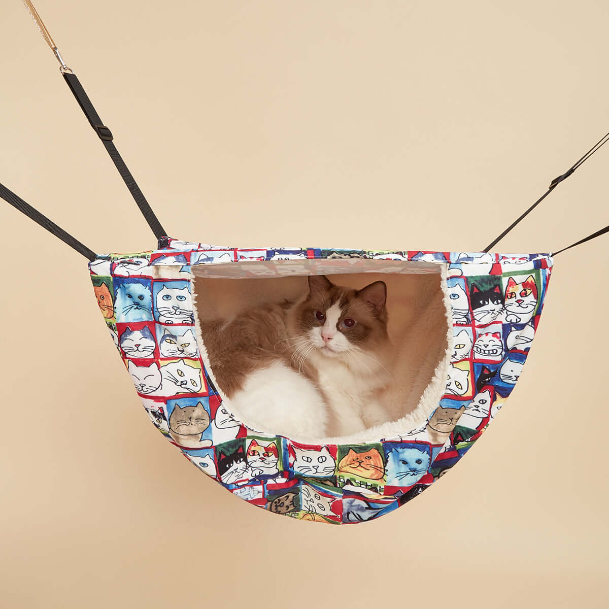 Dual-Use Wall Pet Hammock - innerr glow