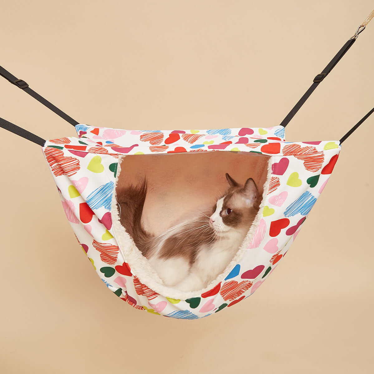 Dual-Use Wall Pet Hammock - innerr glow