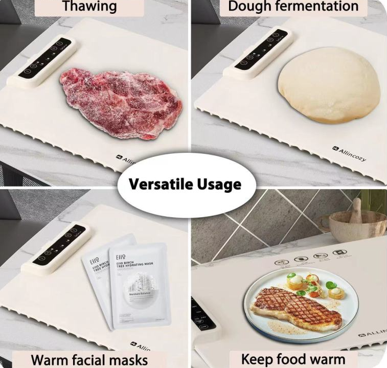 Warmit Instant Electric Warming Tray: Fast, Safe, and Delicious!