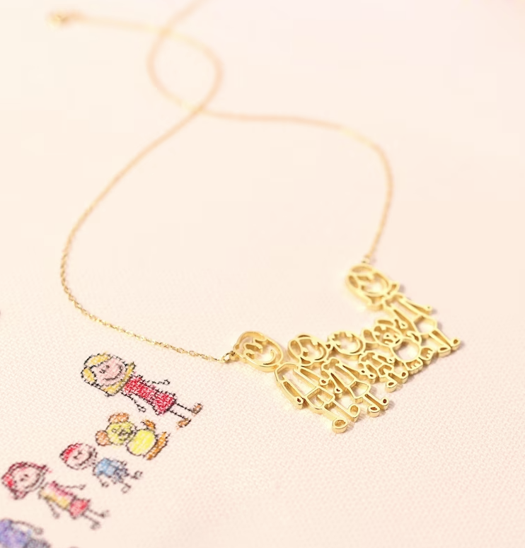 Personalized Necklace "Family Keepsake"