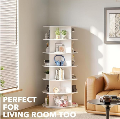 Multi-layer Rotating Shoe Rack