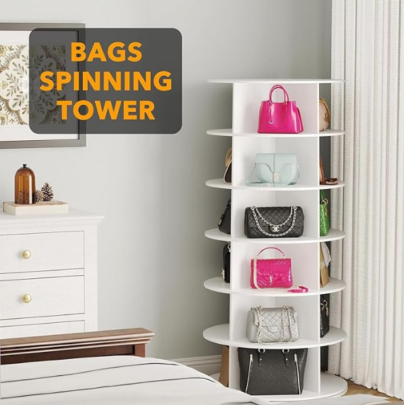 Multi-layer Rotating Shoe Rack